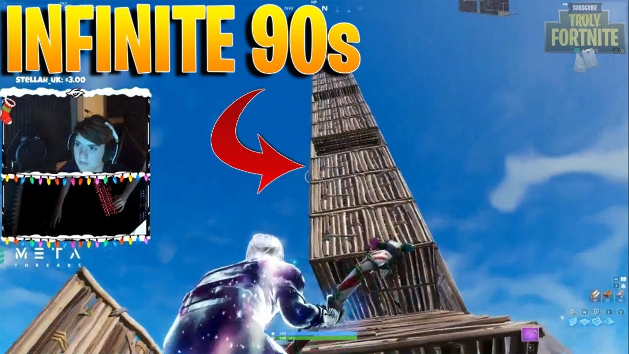 Mongraal Shows His *NEW* Building & Editing Skills! (Infinite 90s)