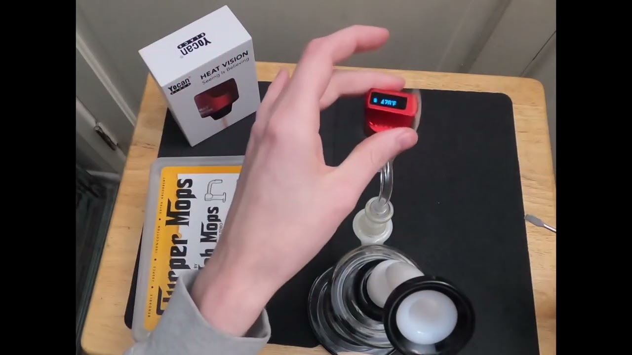 Yocan heat vision temperature reading carb cap