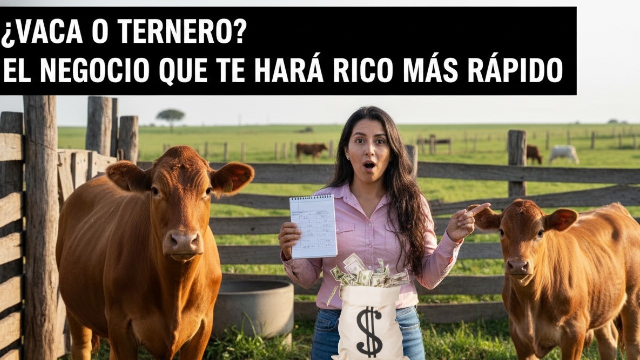 &iquest;Vaca o Ternero  El An&aacute;lisis Real de Qu&eacute; Negocio te Har&aacute; Rico m&aacute;s R&aacute;pido