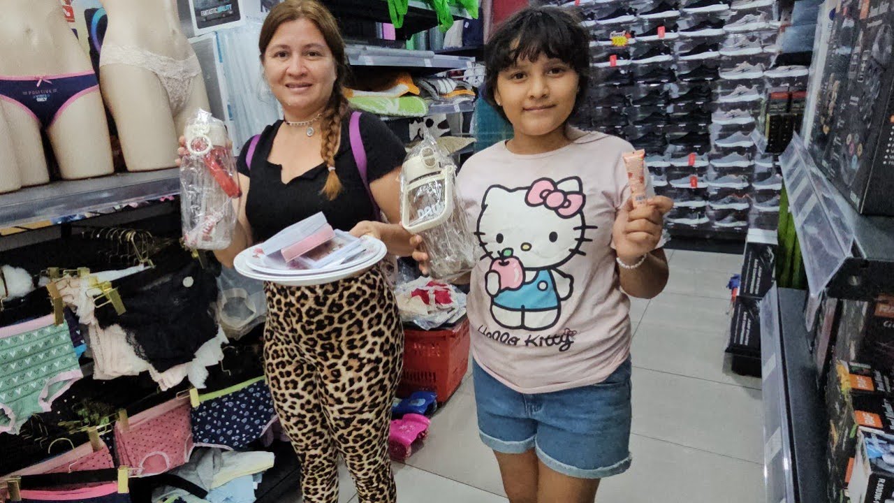 De compras con nuestro sueldo ay sorpresa en este bonito lugar 