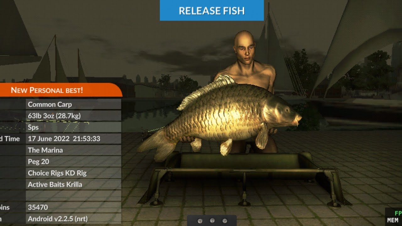 Carp Fishing Simulator The Marina