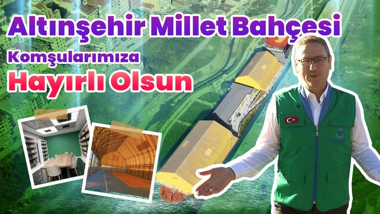 ALTINŞEHIR MAHALLEMİZE MİLLET BAHÇEMİZİ KAZANDIRDIK