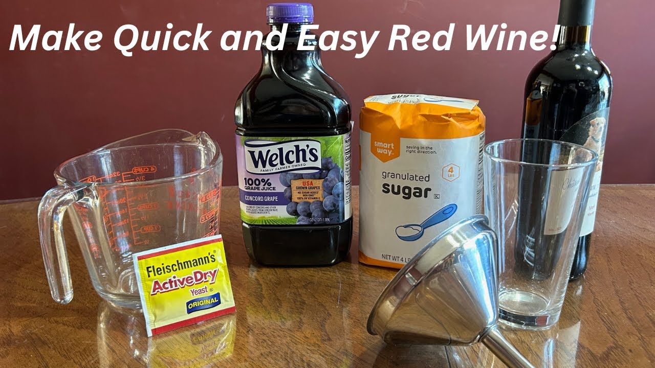 How to Make the Best Quick & Easy Red Wine at Home