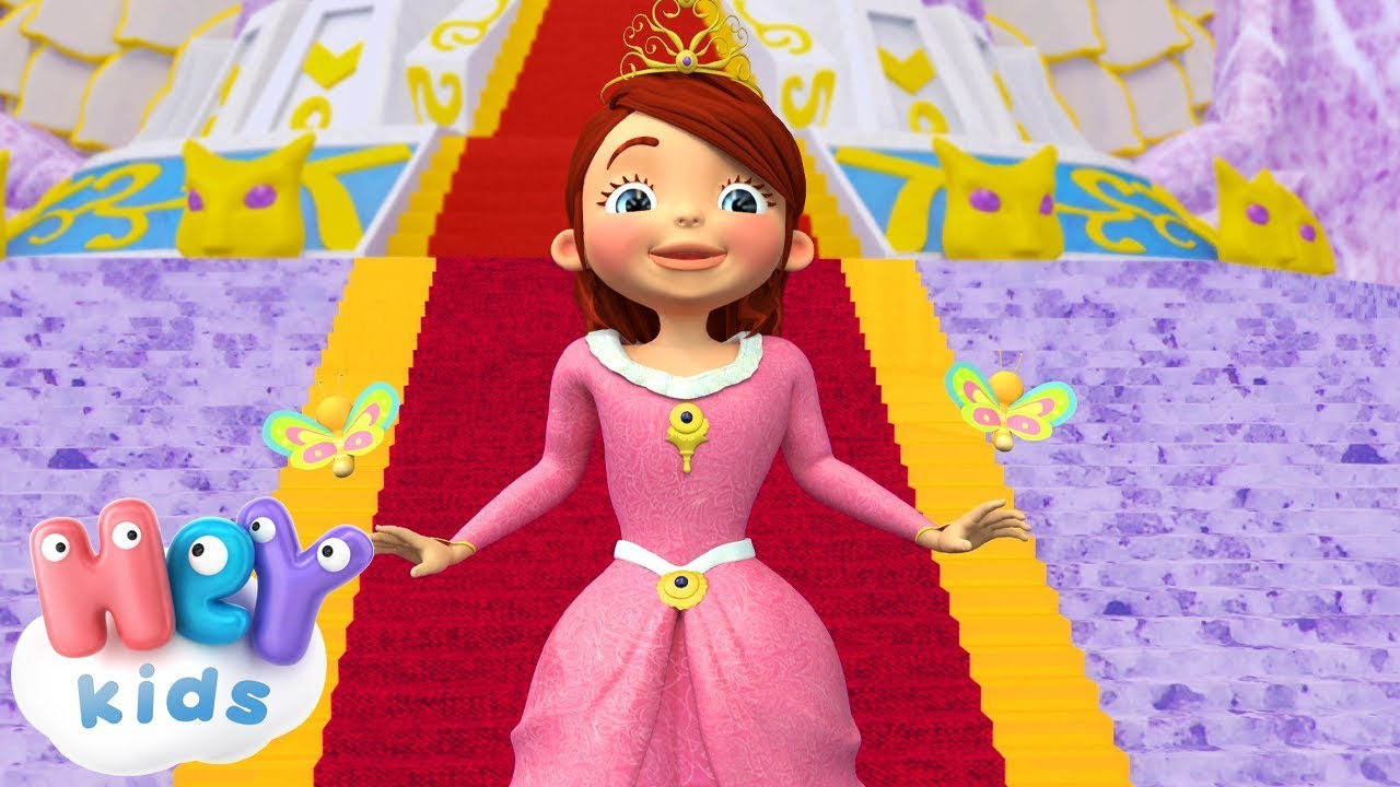 Aux Marches du Palais comptine pour b&eacute;b&eacute; + karaoke 👸 HeyKids