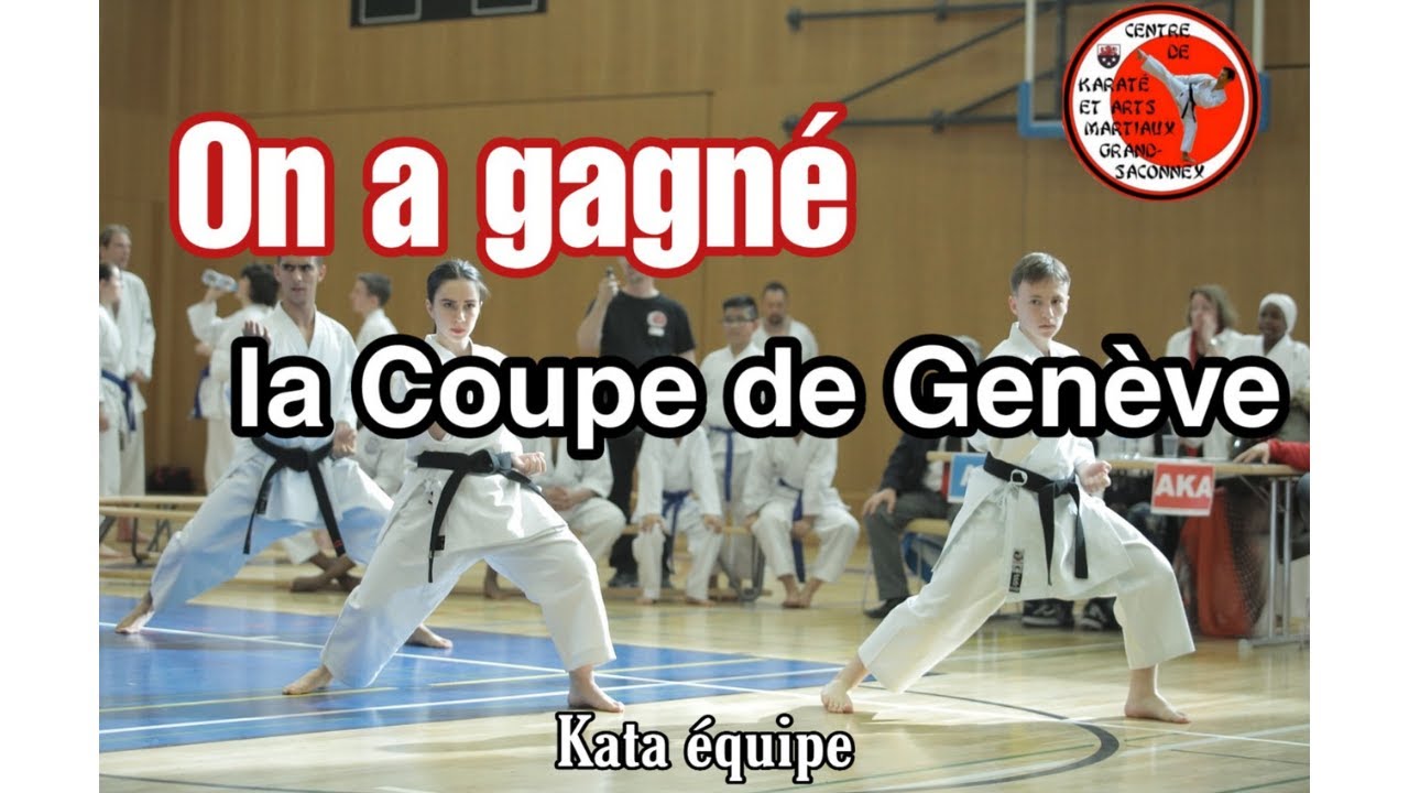 COUPE DE GENÈVE DE KARATE 2019 - Finale kata équipe