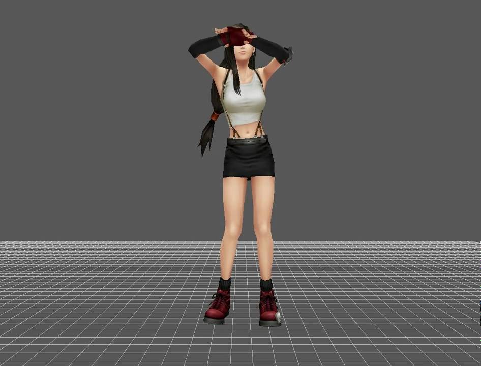 Dissidia 012「duodecim」Prologus - Tifa Lockhart ~ Costume 1 {Usable} &raquo;Model Animation&laquo; HD