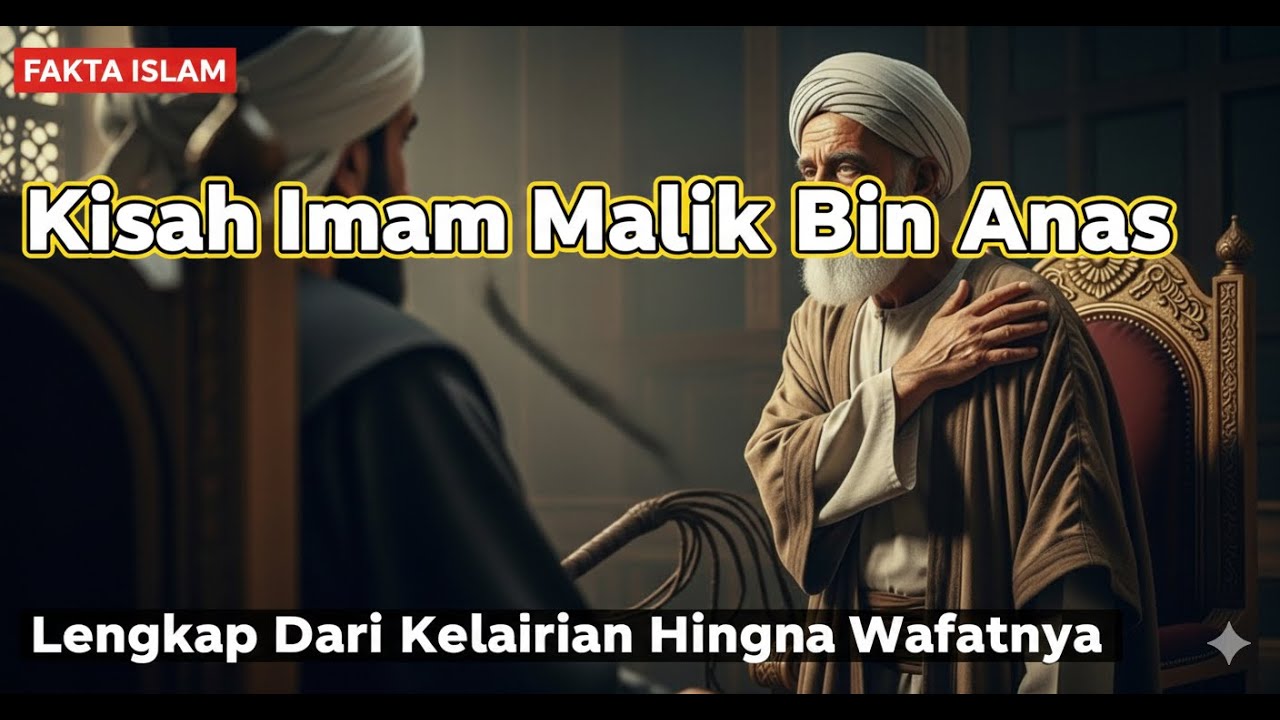Kisah Imam Malik Bin Anas - Lengkap Dari Kelahiran Hingga Wafatnya