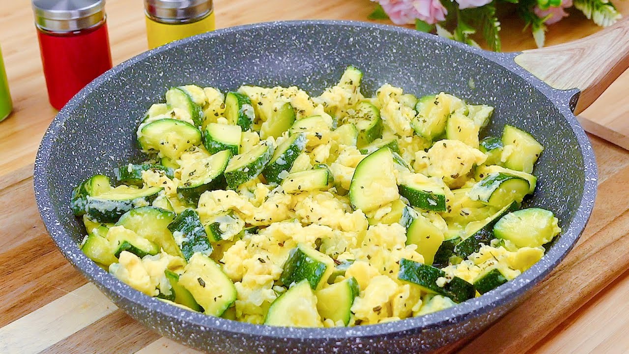 Рецепт кабачков, который готовила моя бабушка! Вкусные! Здоровый! Легкое приготовление!