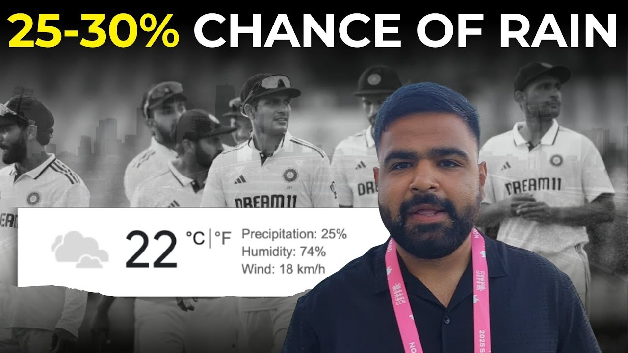 India vs England Day 4 weather forecast: More rain in store for Day 4, which team will benefit?
