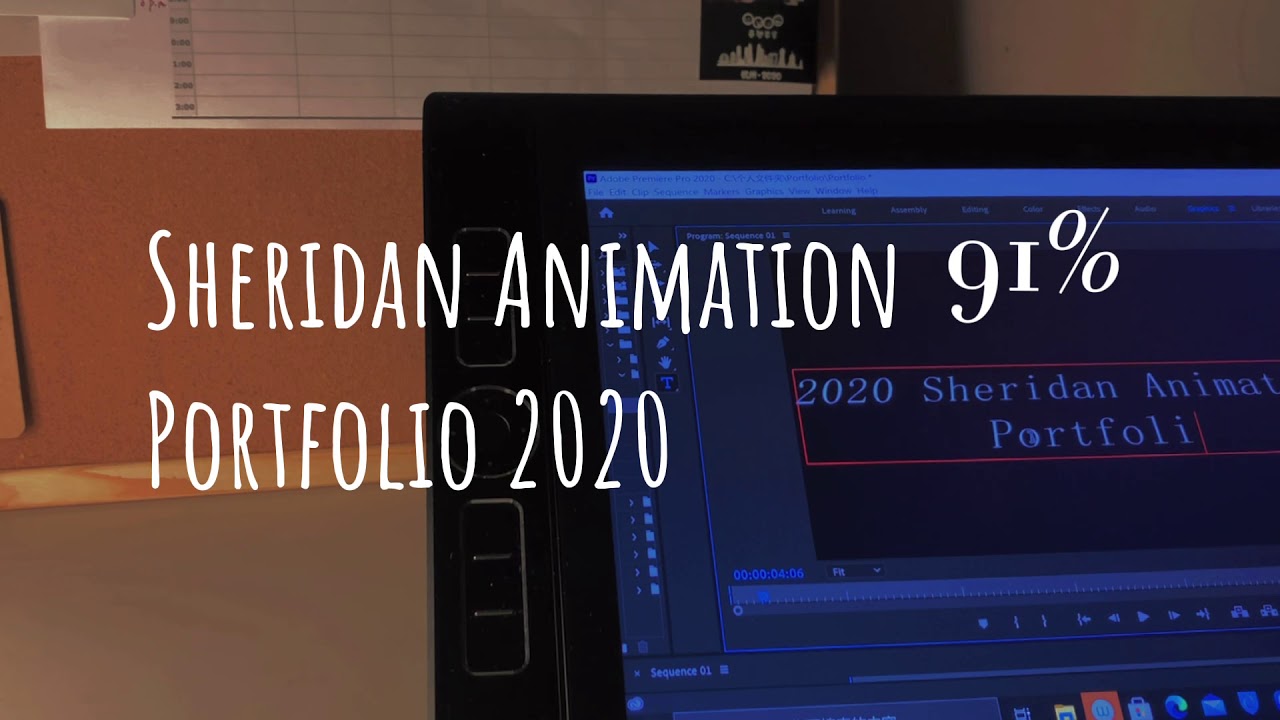 SHERIDAN ANIMATION PORTFOLIO 2020 ACCEPTED🌟