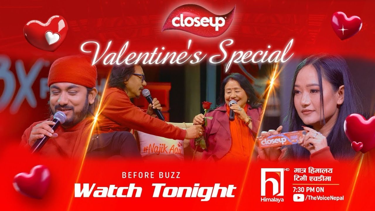 Closeup Valentine's Special Before Buzz
