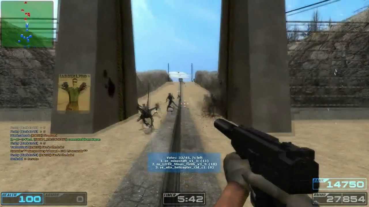 CSS Zombie Escape Ze_Jurassic_Park