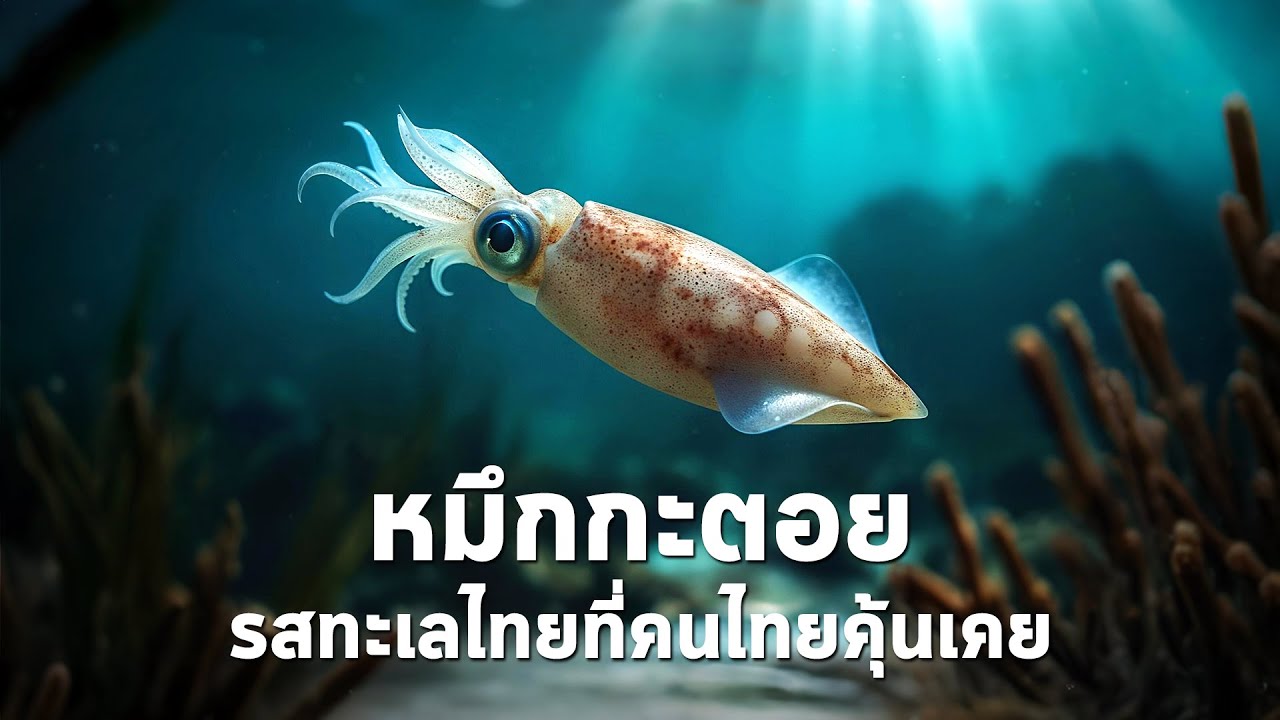 นานาสาระ ตอน หมึกกะตอย รสทะเลไทยที่คนไทยคุ้นเคย!