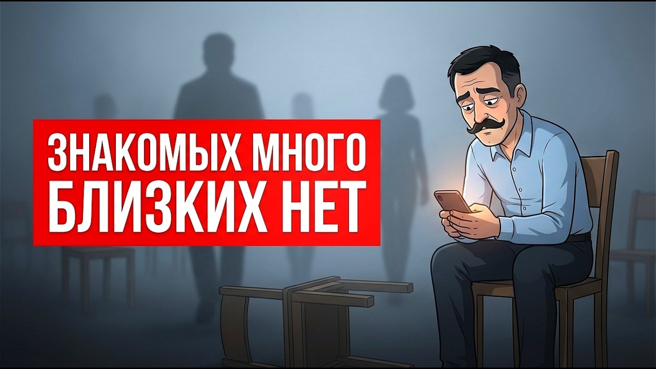 Почему у тебя есть знакомые, но нет близких