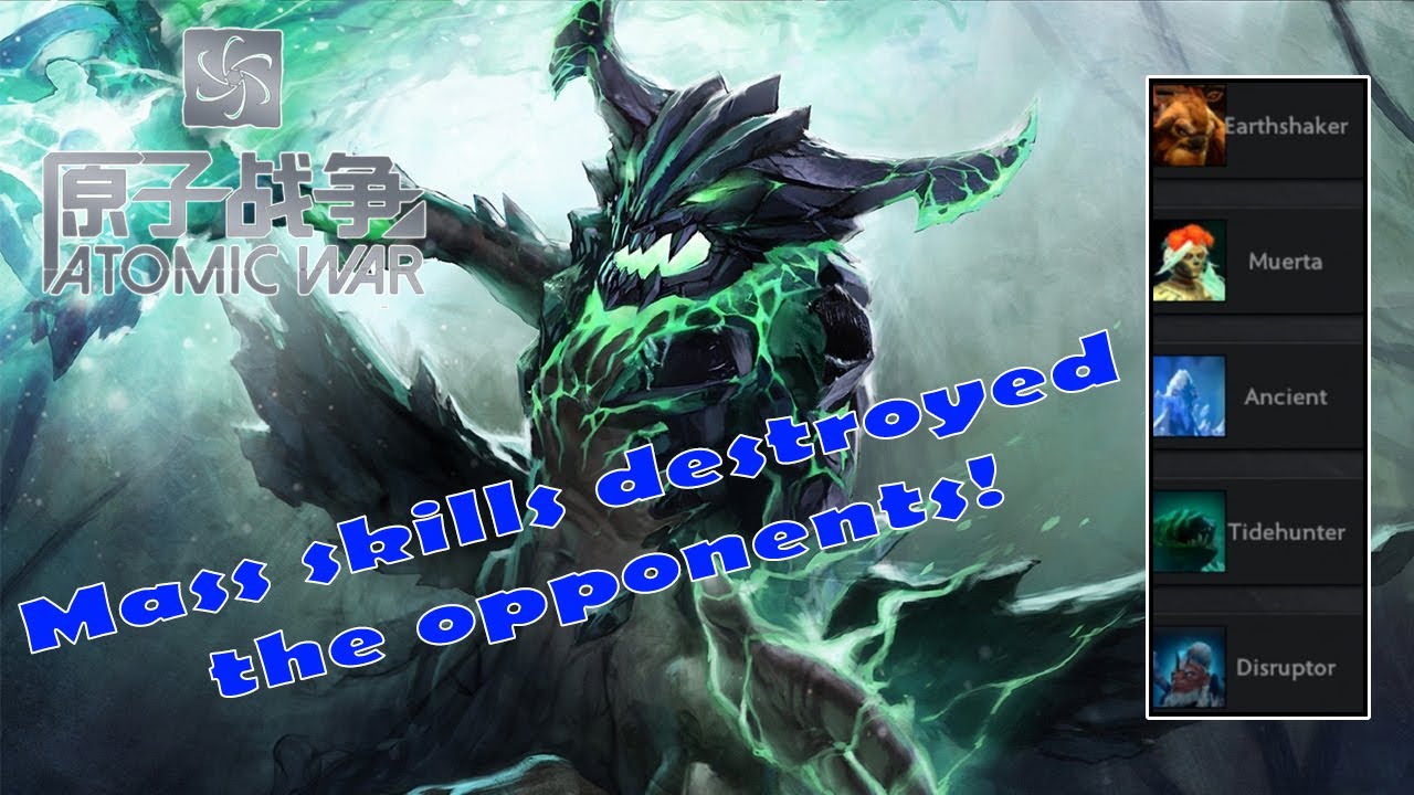 DOTA 2 - Atomic War - Lord OUTWORLD DESTROYER - Very imbalanced build!
