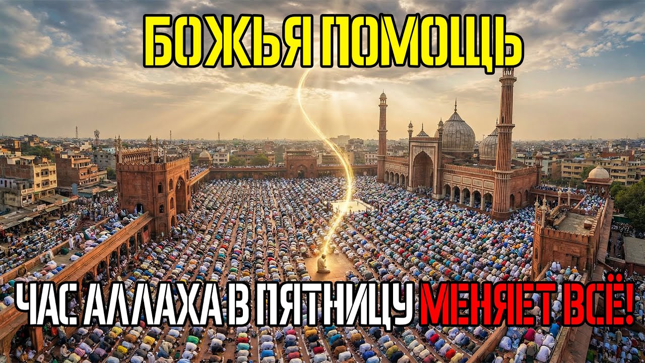АЛЛАХ Знает: Скрытый Час Пятницы — Твой Путь к Спасению...