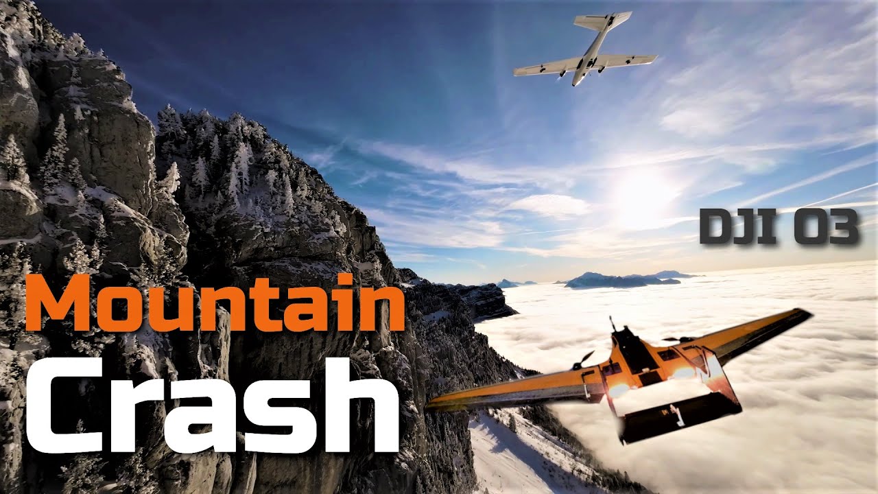 Mountain crash - FPV - Mini Drak 55