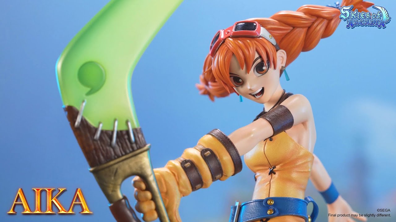 F4F Presents Skies of Arcadia – Aika Statue