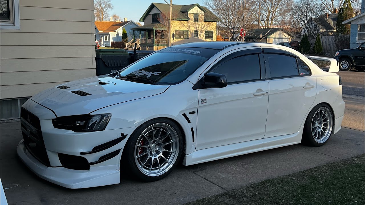 New Wheels for My Evo X!
