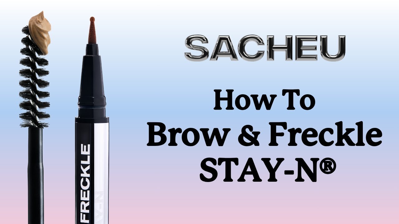 How To Use Brow & Freckle STAY-N&reg; - SACHEU