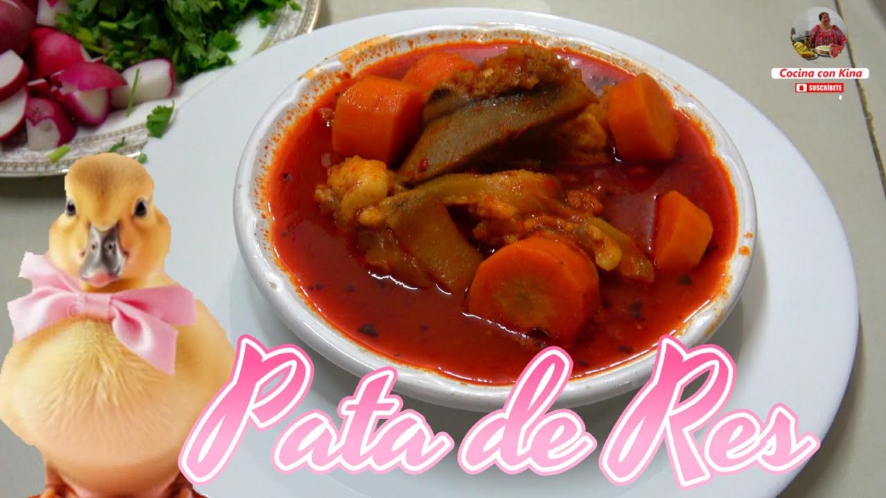 Consome de Pata de res