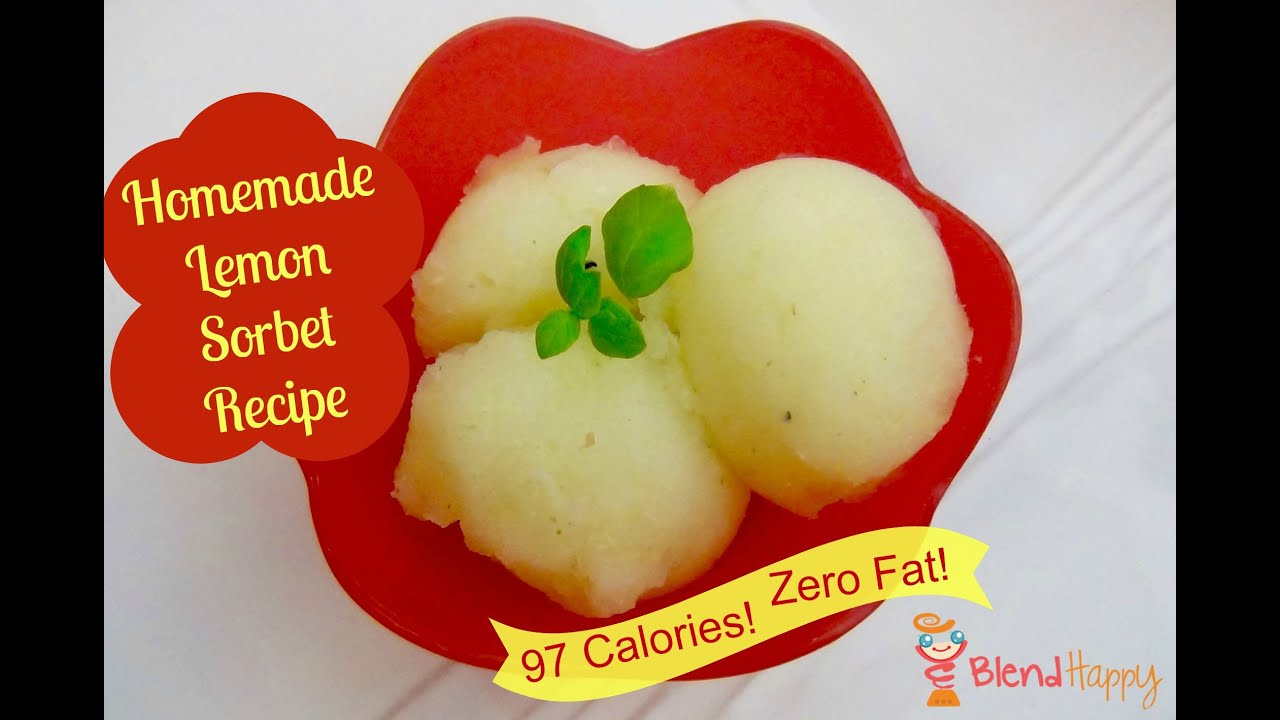 Lemon Sorbet Recipe