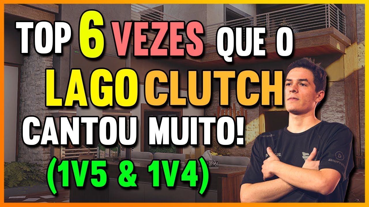 6 VEZES QUE O LAGONIS GANHOU UM CLUTCH INSANO! (COMPILADO 1v5 & 1v4) - R6 CLIPS