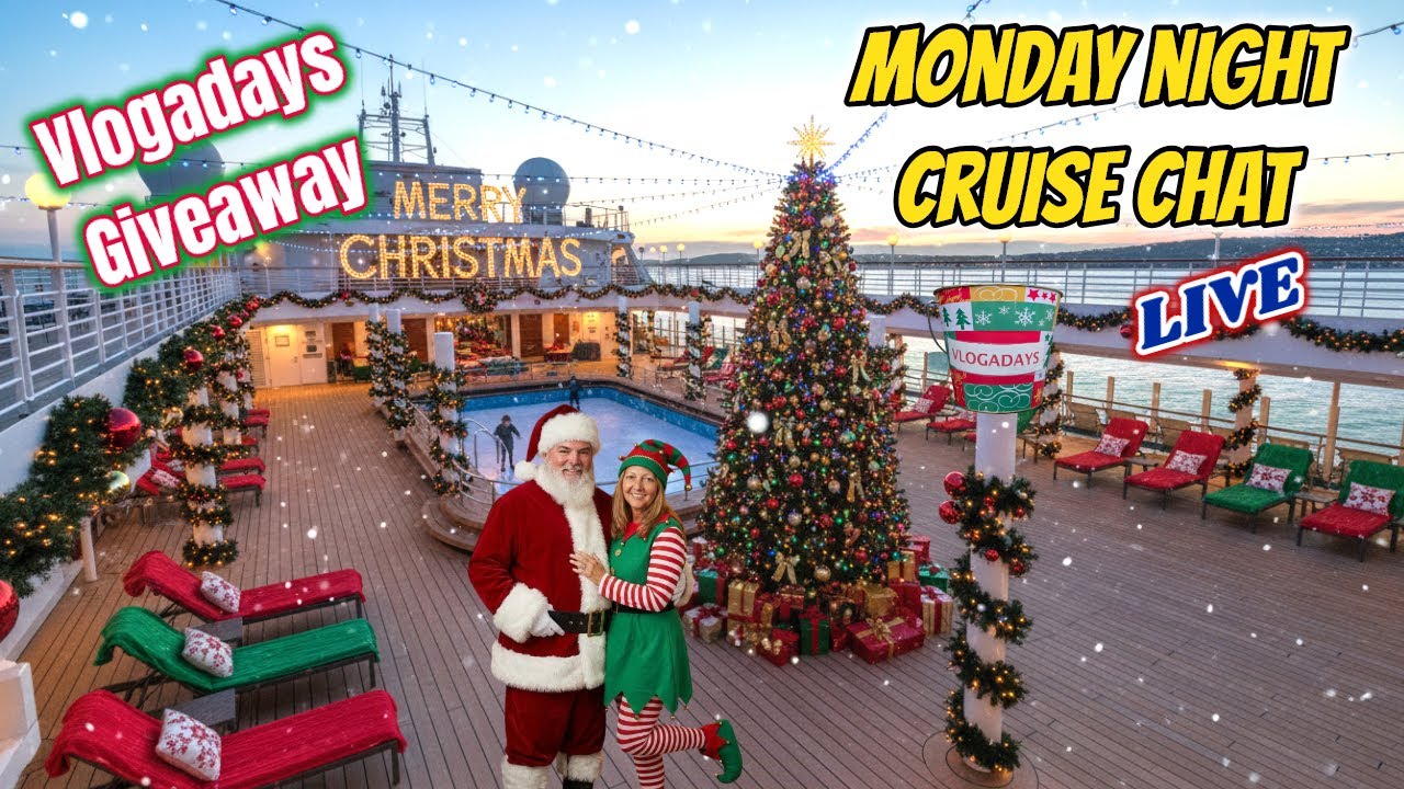 Vlogadays Giveaway Special!!! | Cruise Chat with Sharon at Sea Travel