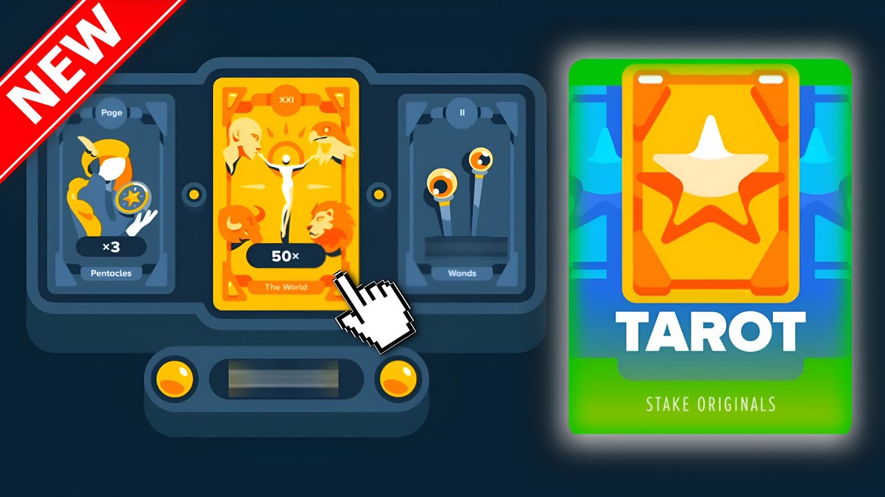 NEW STAKE ORIGINAL TAROT IS INSANE!! (HUGE MULTI)