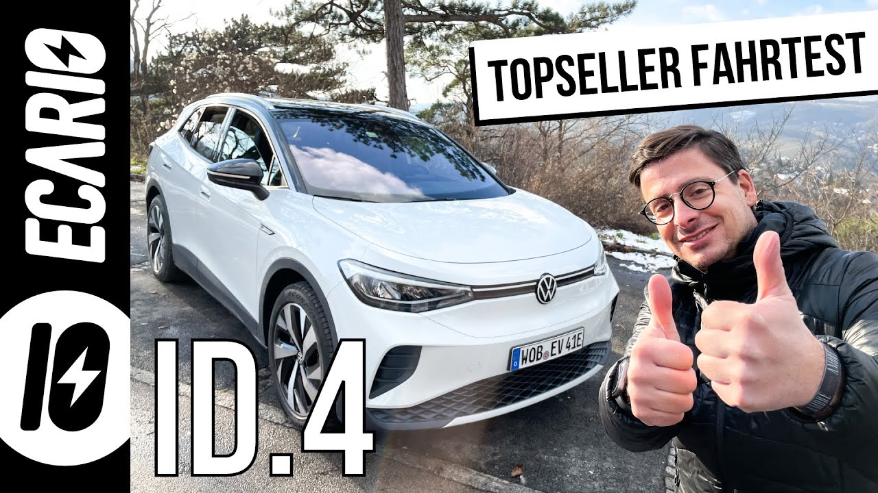 VW ID.4 — Testfahrt und ECARIO-Test 👉 DAS musst Du wissen!