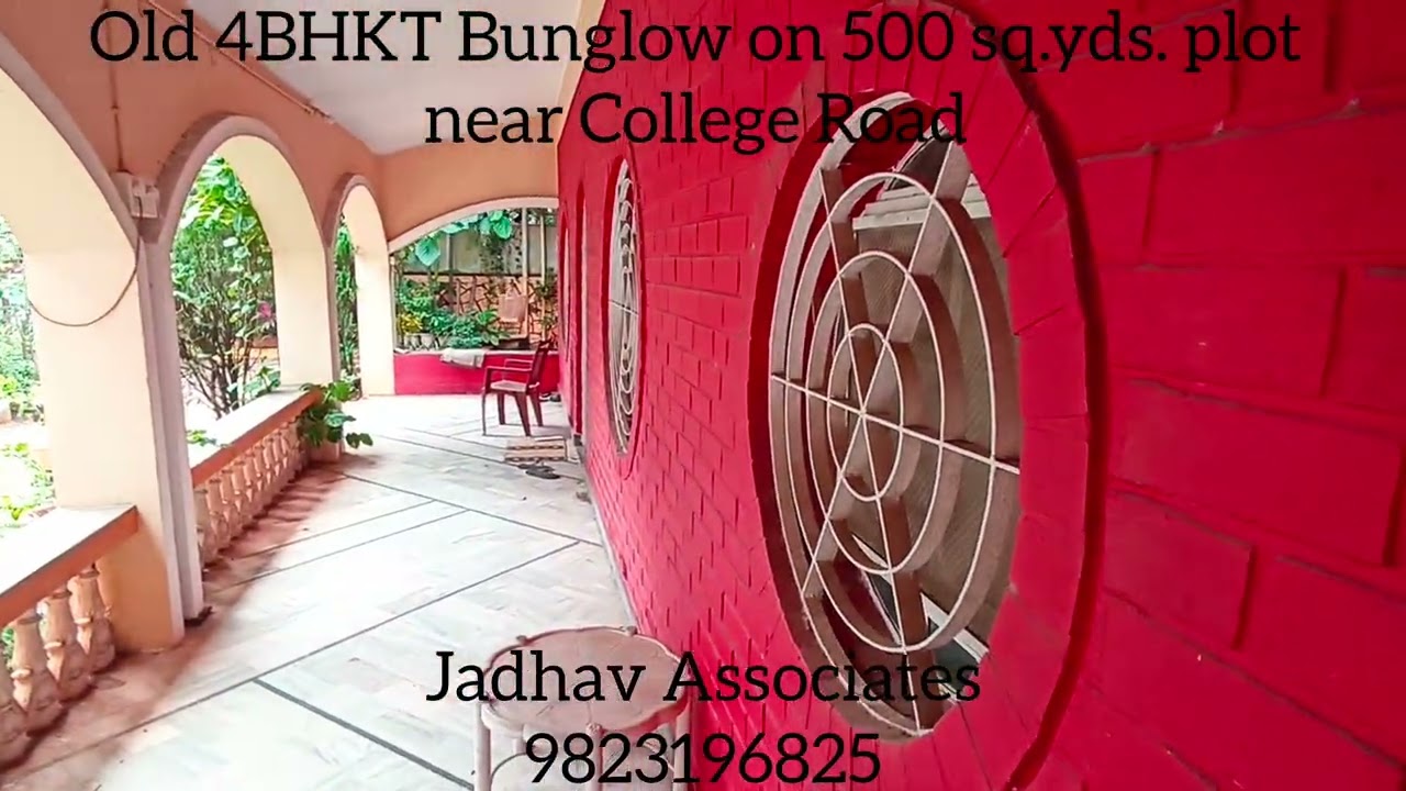 4BHKT Bunglow nr College Road @JadhavAssociates#nashikproperties#bunglowforsale#collegeroad#4bhk