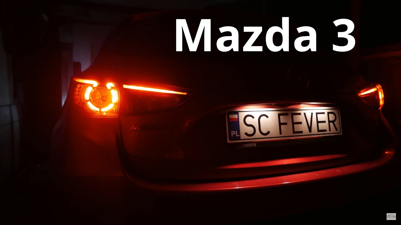 2017 2016 Mazda 3 Night Driving MEGA TEST [Jazda Testowa] Pr&oacute;bna PL