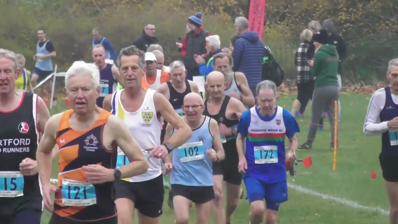 M60+ and W65+ Kent Masters Cross Country Championships 30th November 2024