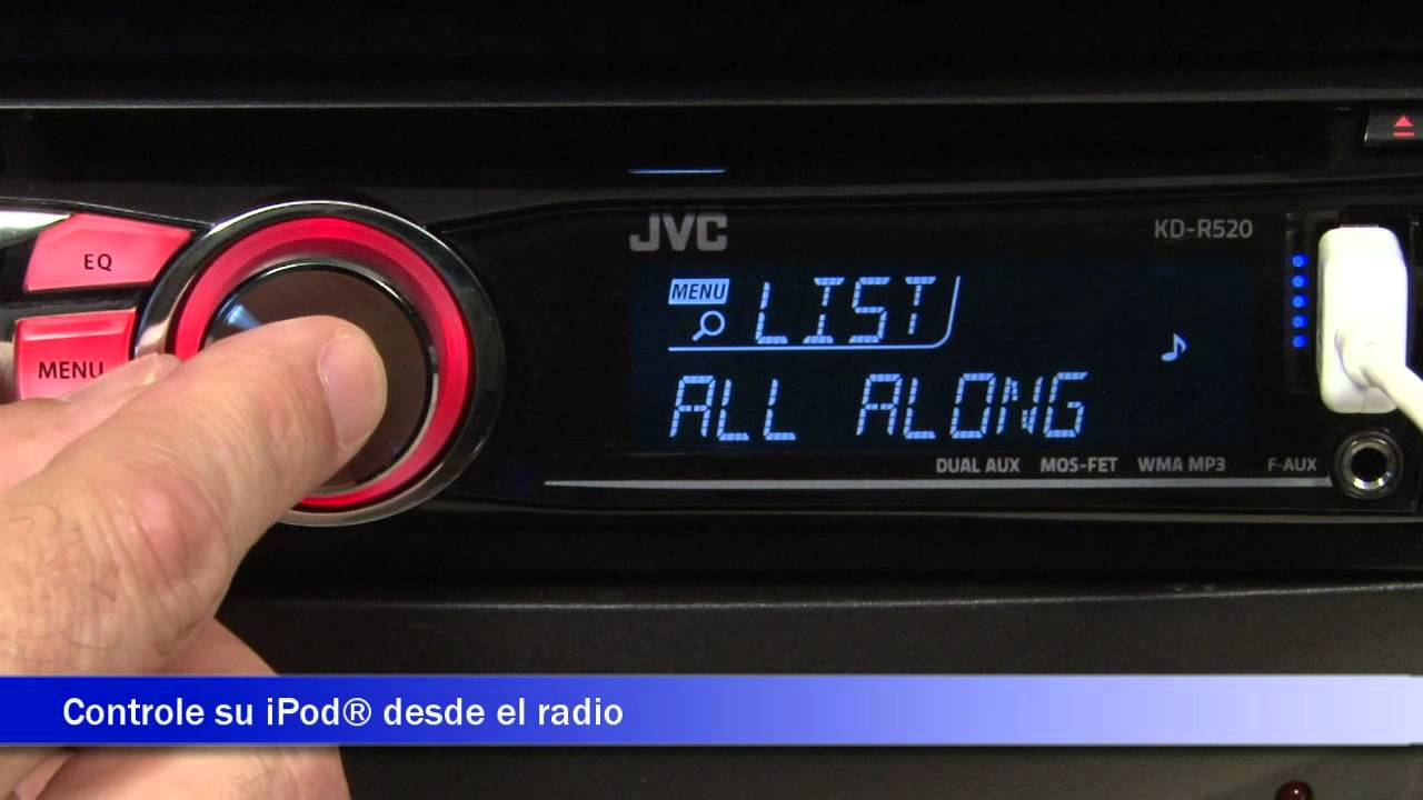 JVC KDR-520 recibidor y adaptador de Bluetooth&reg; demostraci&oacute;n de producto | Crutchfield Video