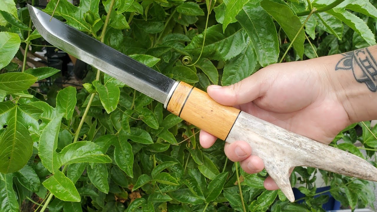 Lauri Leuku With Antler Handle