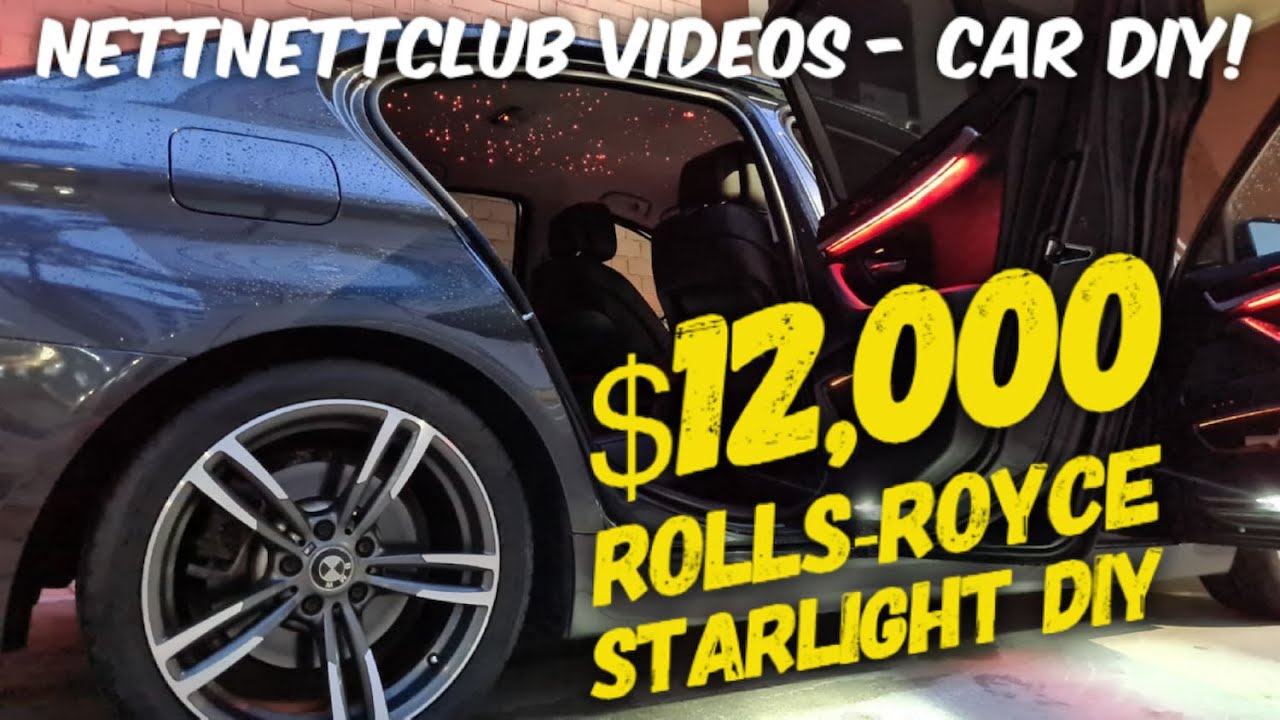 $12,000 Rolls Royce Starlight Headliner on a BMW