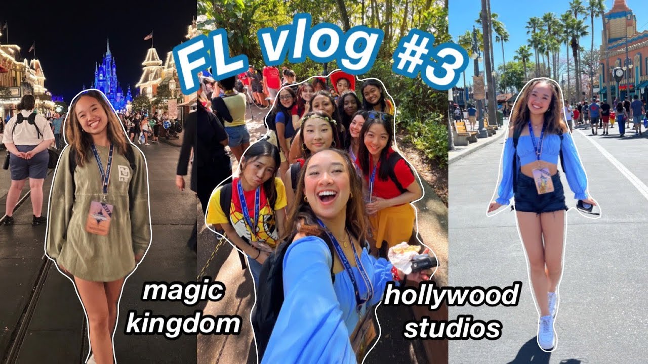 going to DISNEYWORLD… magic kingdom & hollywood studios | FL vlog #3