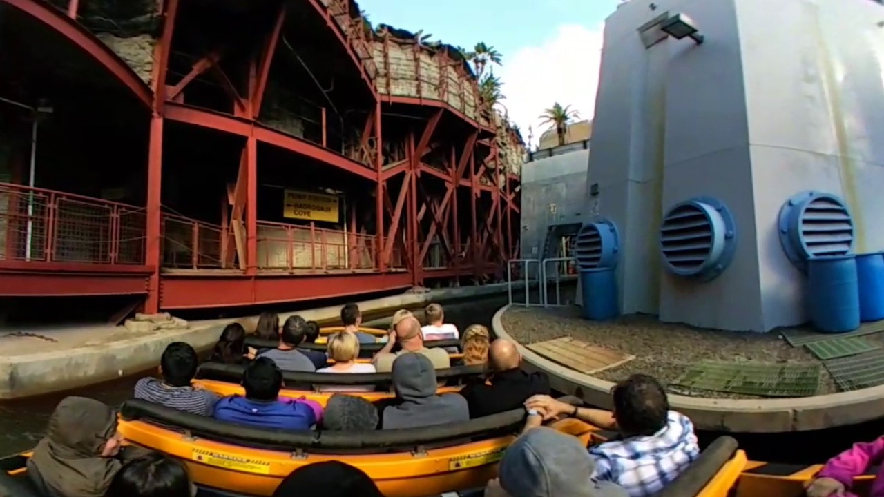 Jurasic Park Ride Universal Studio's 360 Camera