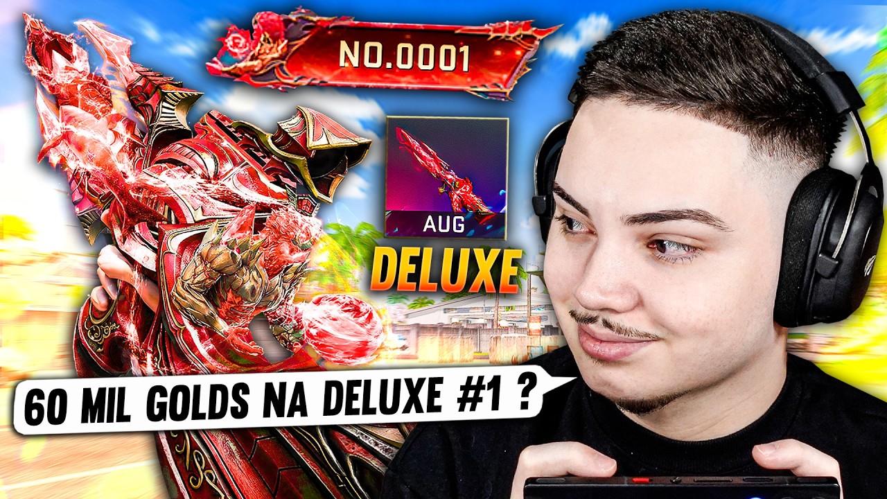 *NOVA AUG* EVO DELUXE TOP #1 do BLOOD STRIKE 🔥 (AUG - Rugido)