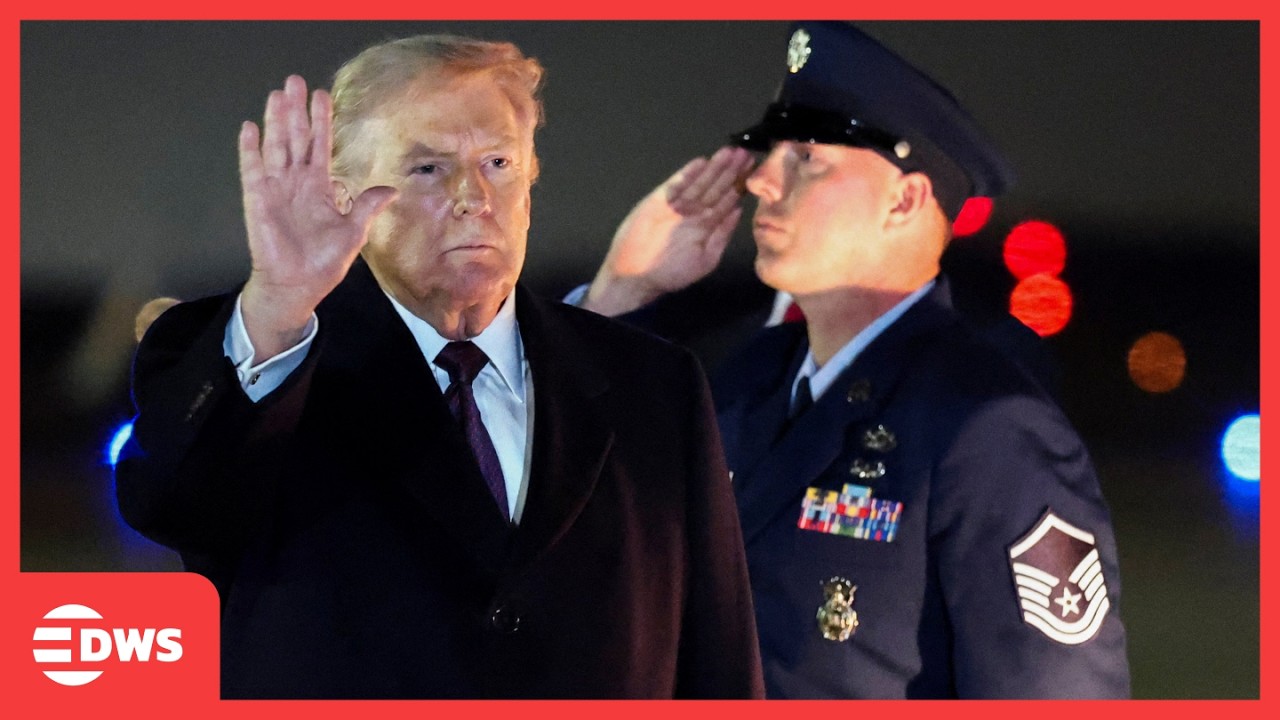 FULL ARRIVAL: President Trump Touches Down at Joint Base Andrews, Heads Back to Washington | AC1G