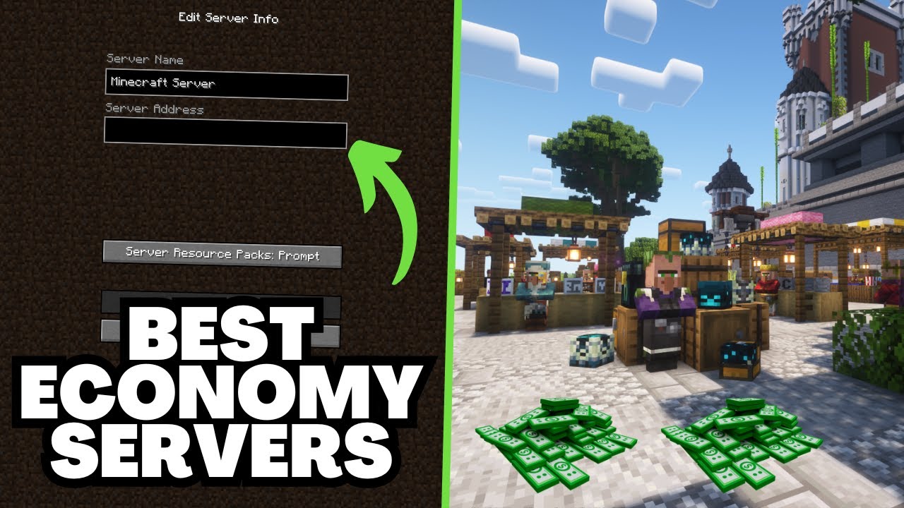 Лучшие экономические серверы Minecraft на 2026 год