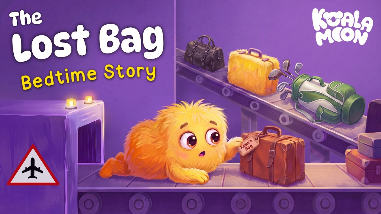 The Lost Luggage 🧳 😮 Cozy Bedtime Story for Kids 💤 with Snaffles