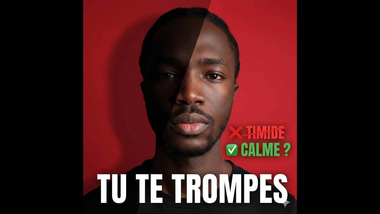 Timidité ou Calme ? Cette confusion te détruit sans bruit.