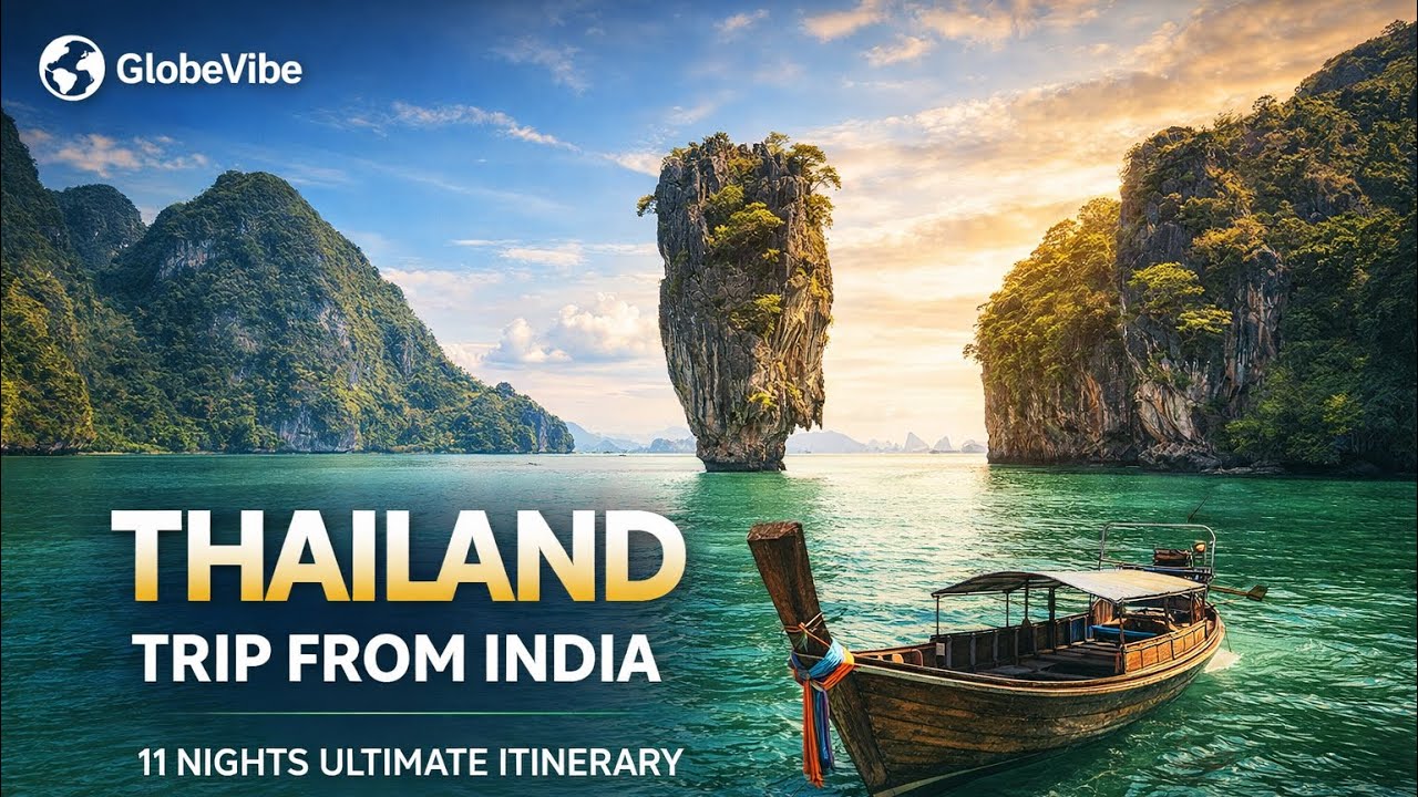 Experience Thailand 🇹🇭 with GlobeVibe | Culture, Cities & Tropical Islands