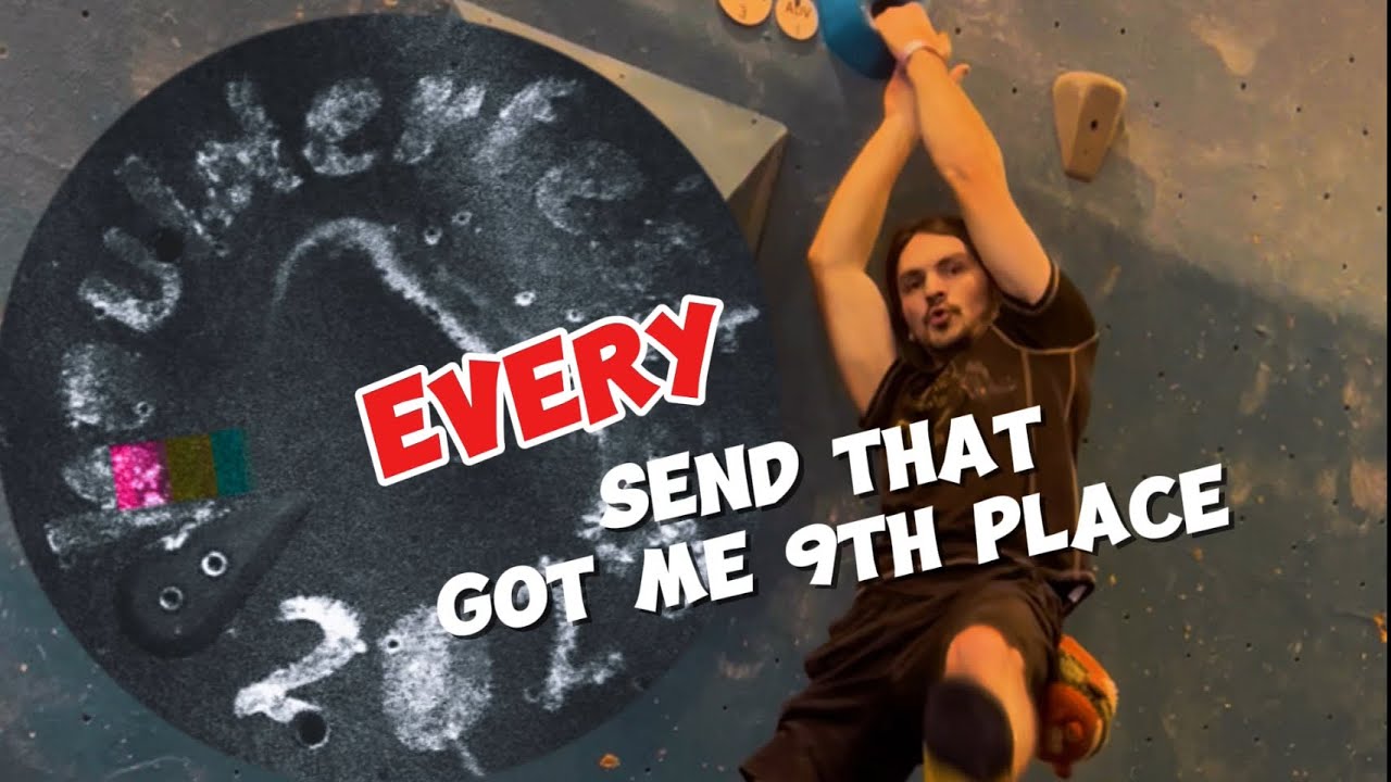 Every boulder I topped at Boulderfest 2025