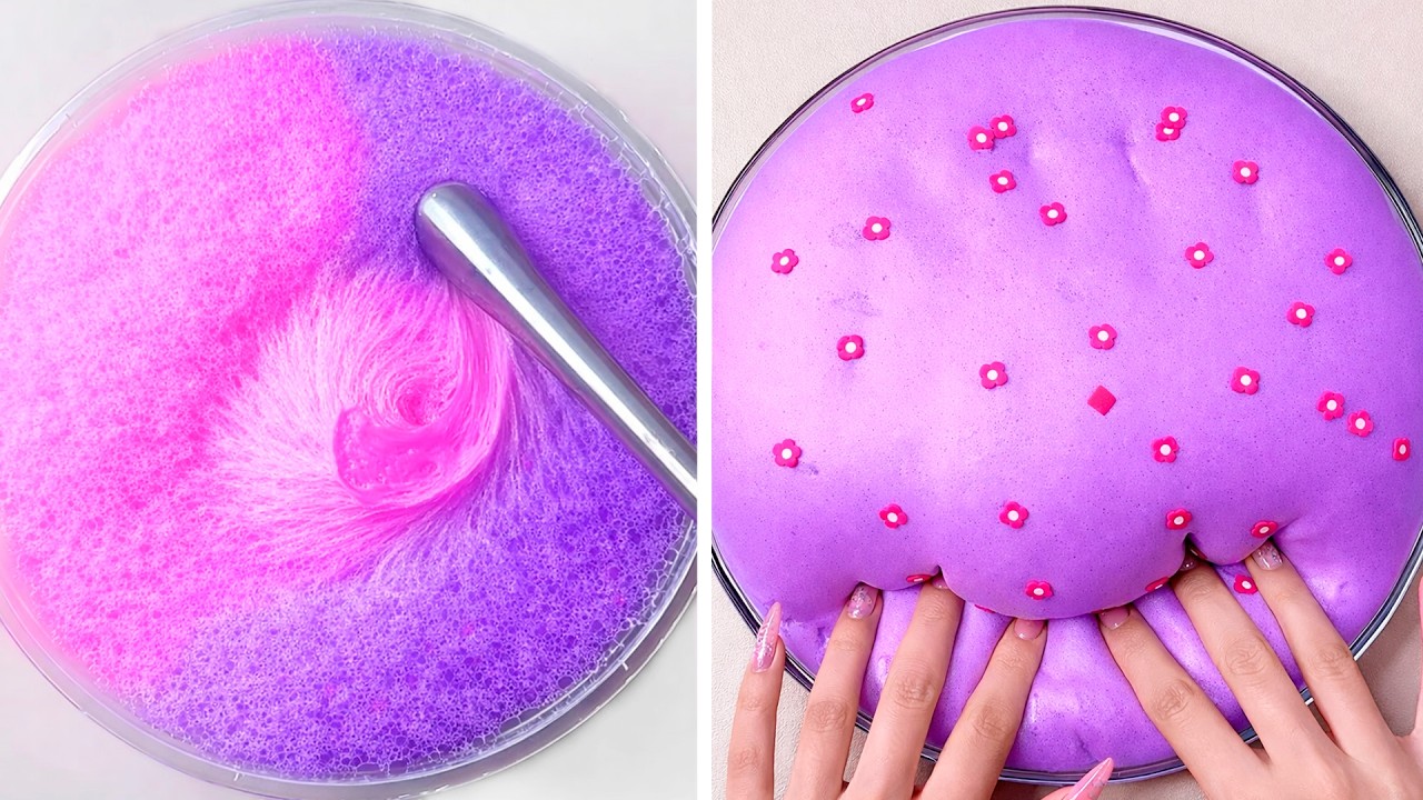 8 Hours of The Most Satisfying Slime ASMR Videos to Help You Fall Asleep #[1] 💚