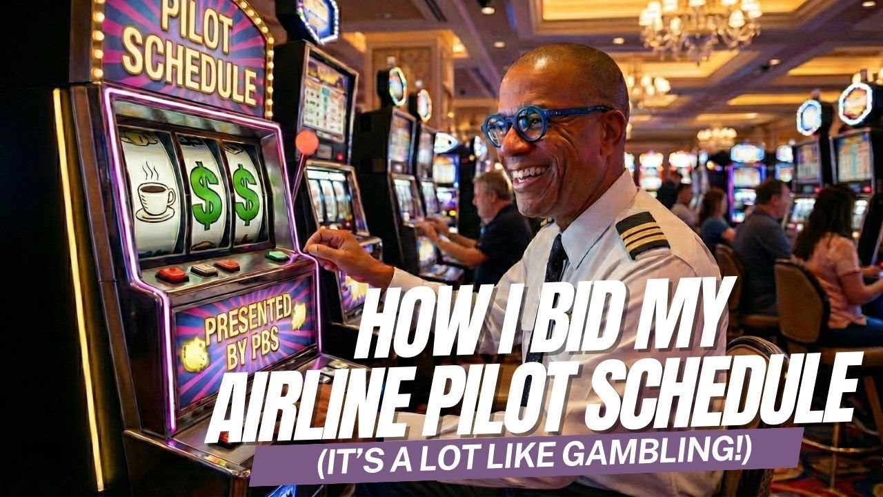 How I bid my Airline Pilot Schedule
