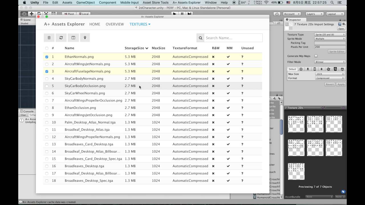 A+ Assets Explorer
