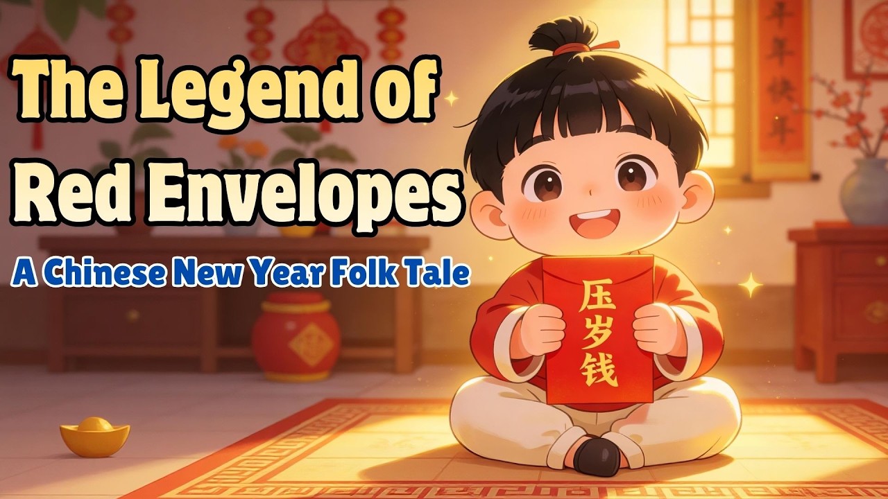 Chinese New Year Folk Story: The Legend of Red Envelopes 