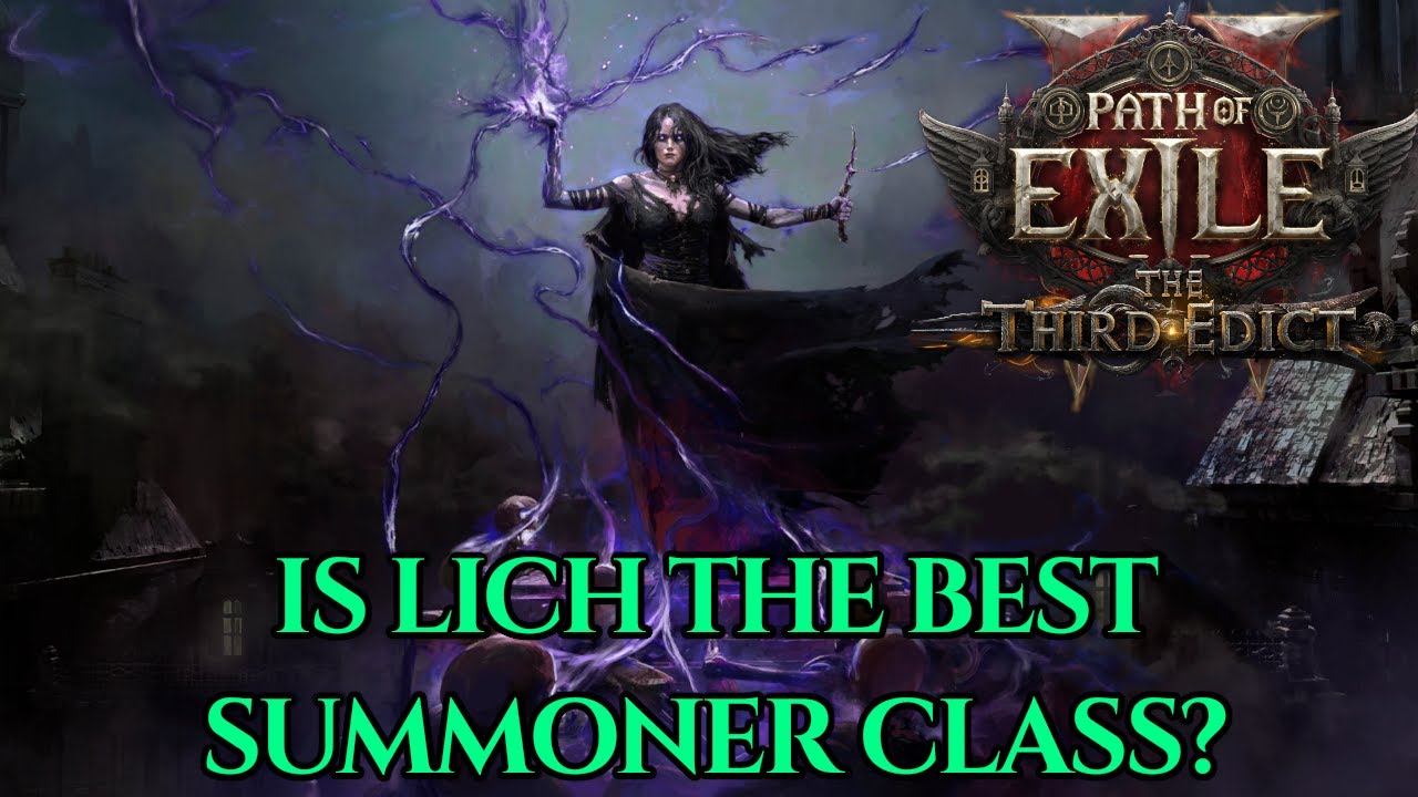 POE 2 Build Showcase: SSF Lich Summoner maps and pinnacle bosses
